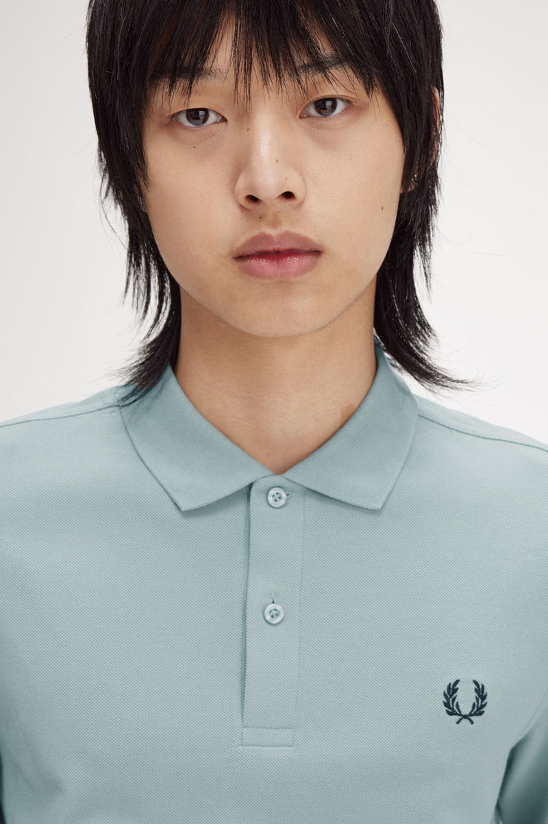 LS PLAIN FRED PERRY SHIRT