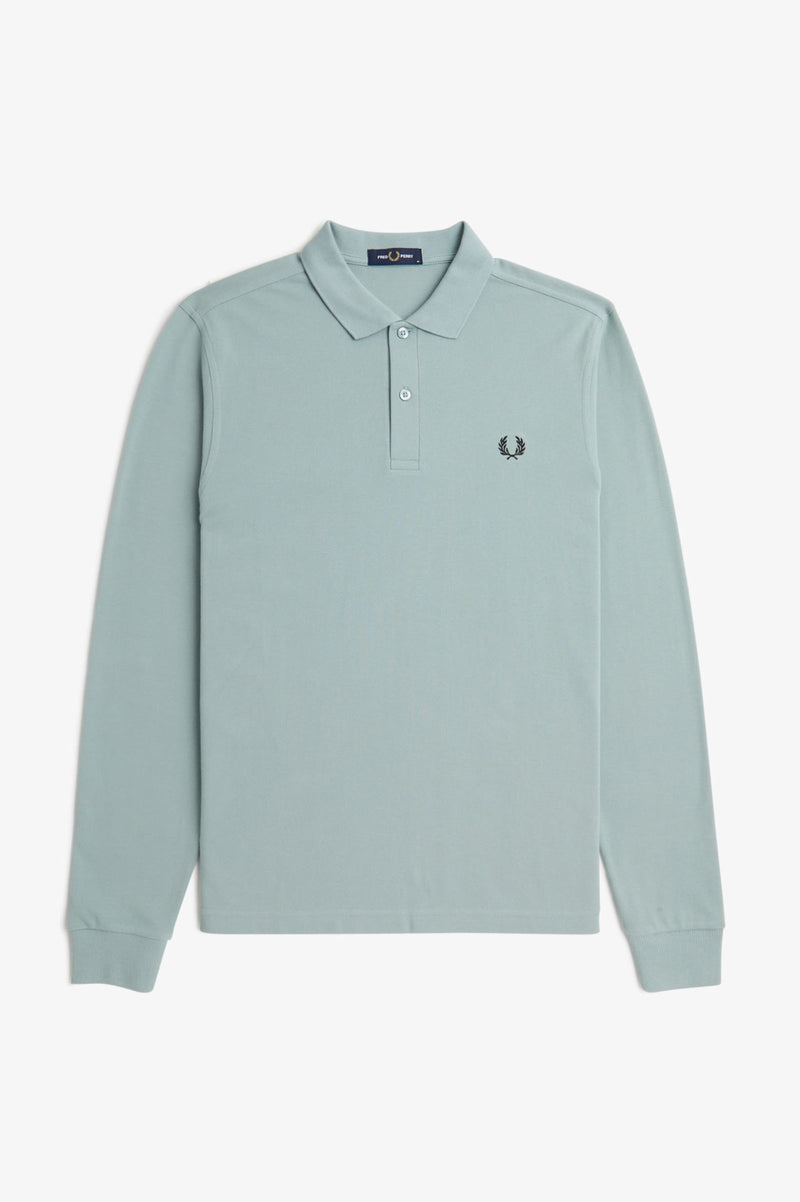 LS PLAIN FRED PERRY SHIRT