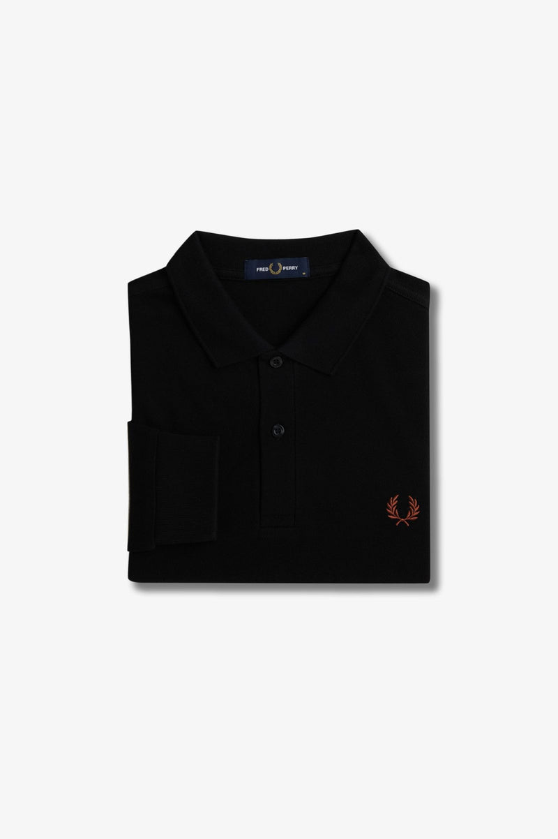 LS PLAIN FRED PERRY SHIRT