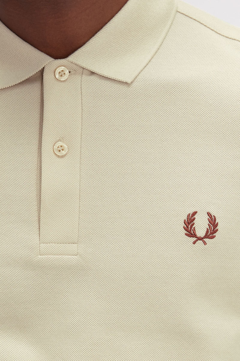 LS PLAIN FRED PERRY SHIRT