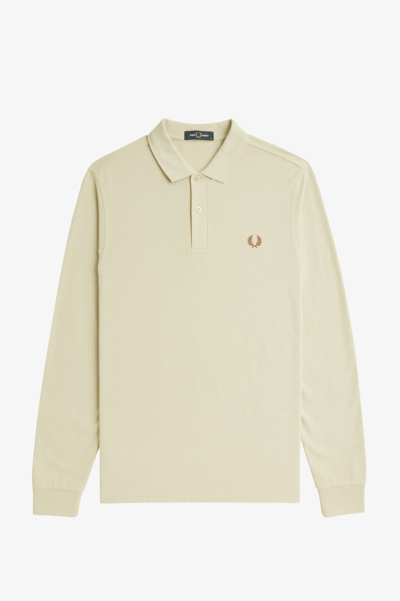 LS PLAIN FRED PERRY SHIRT