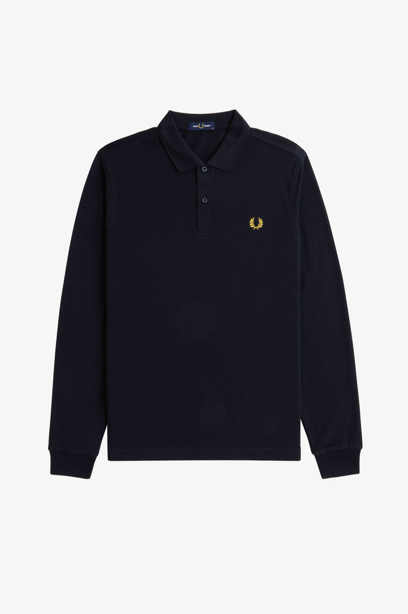 LS PLAIN FRED PERRY SHIRT