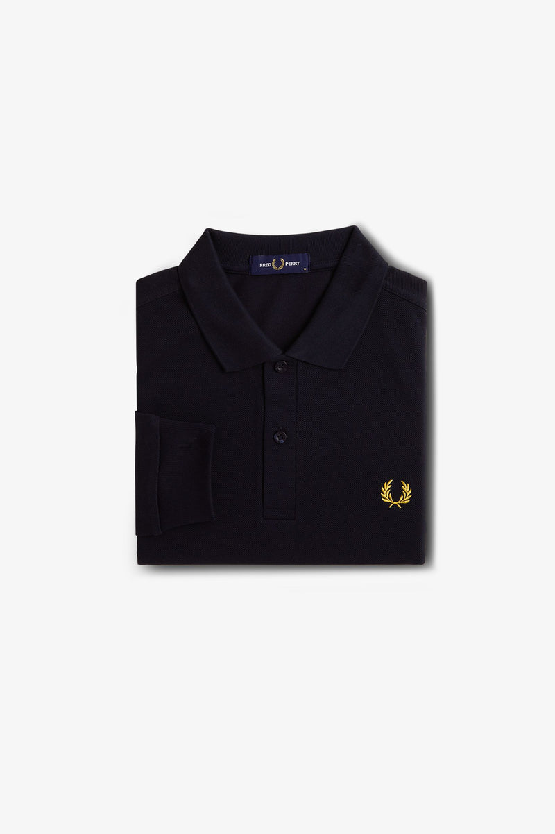 LS PLAIN FRED PERRY SHIRT