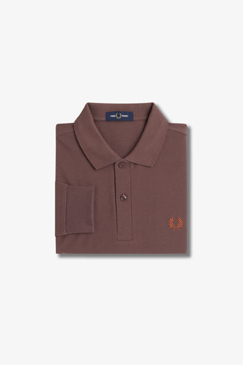 LS PLAIN FRED PERRY SHIRT