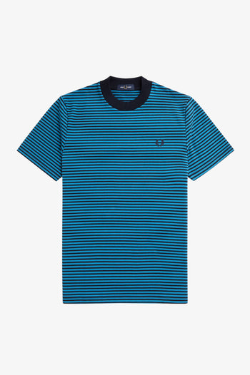 FINE STRIPE HEAVY WEIGHT TEE