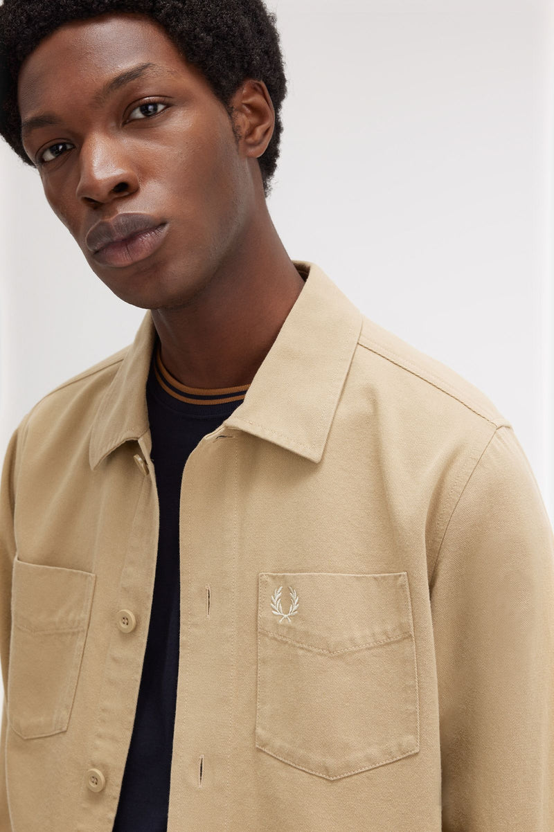 TWILL OVERSHIRT