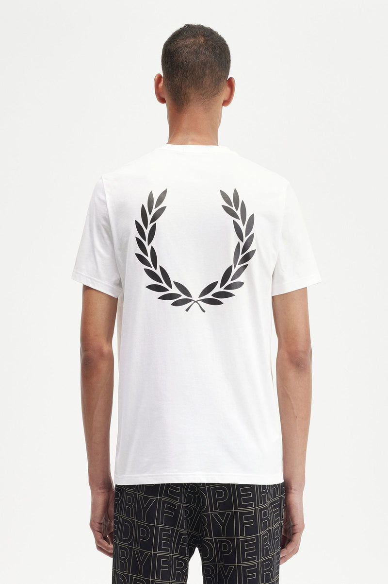 REAR POWDER LAUREL GRAPHIC TEE