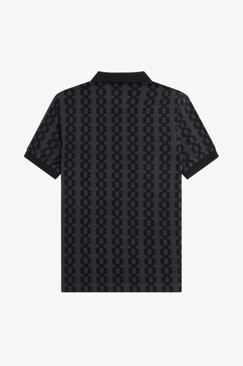 CABLE PRINT FP POLO SHIRT