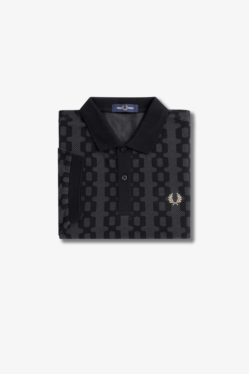 CABLE PRINT FP POLO SHIRT