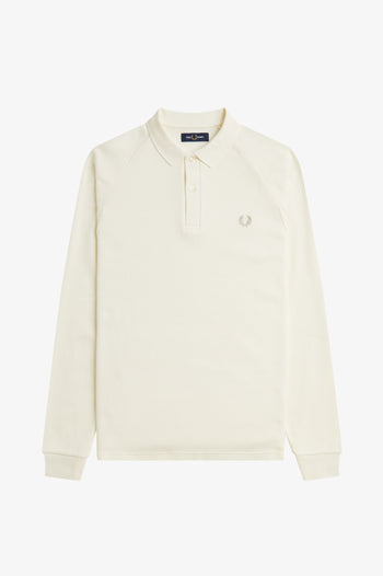 L/S RIB DETAIL POLO SHIRT