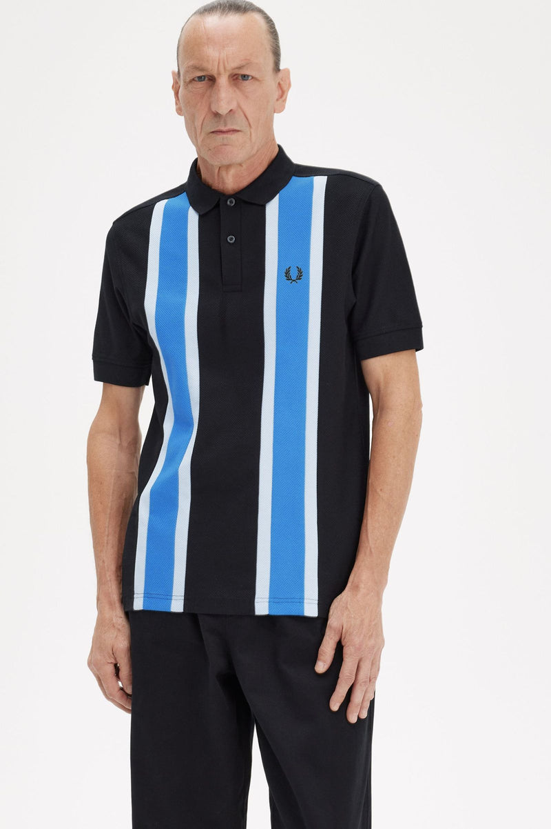 WOVEN MESH RELAXED POLO