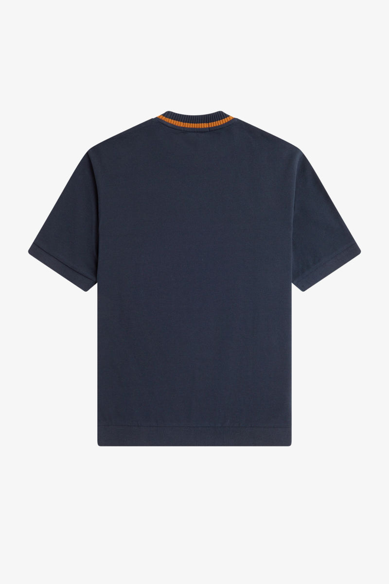 CREW NECK PIQUE T-SHIRT