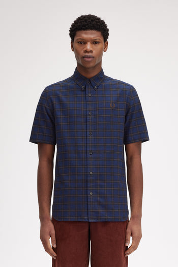 TARTAN OXFORD SHORT SLEEVE SHIRT