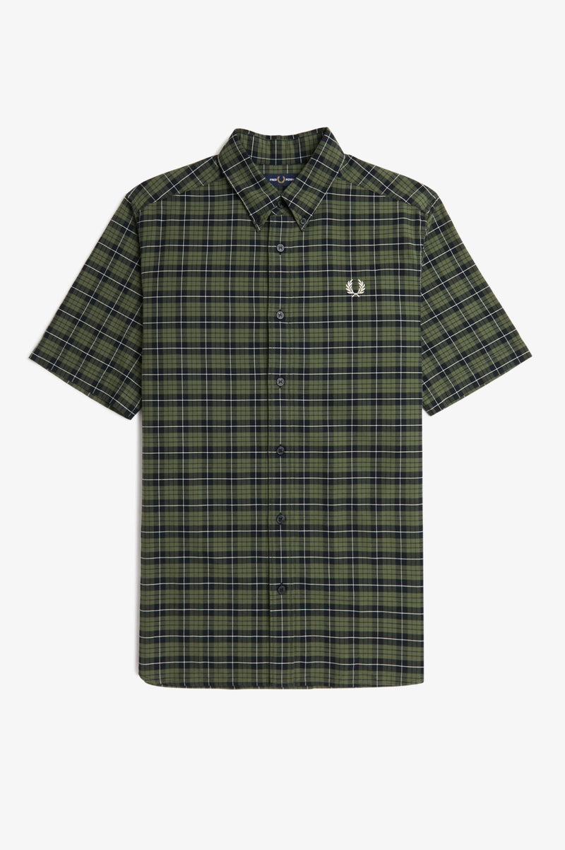 TARTAN OXFORD SHORT SLEEVE SHIRT