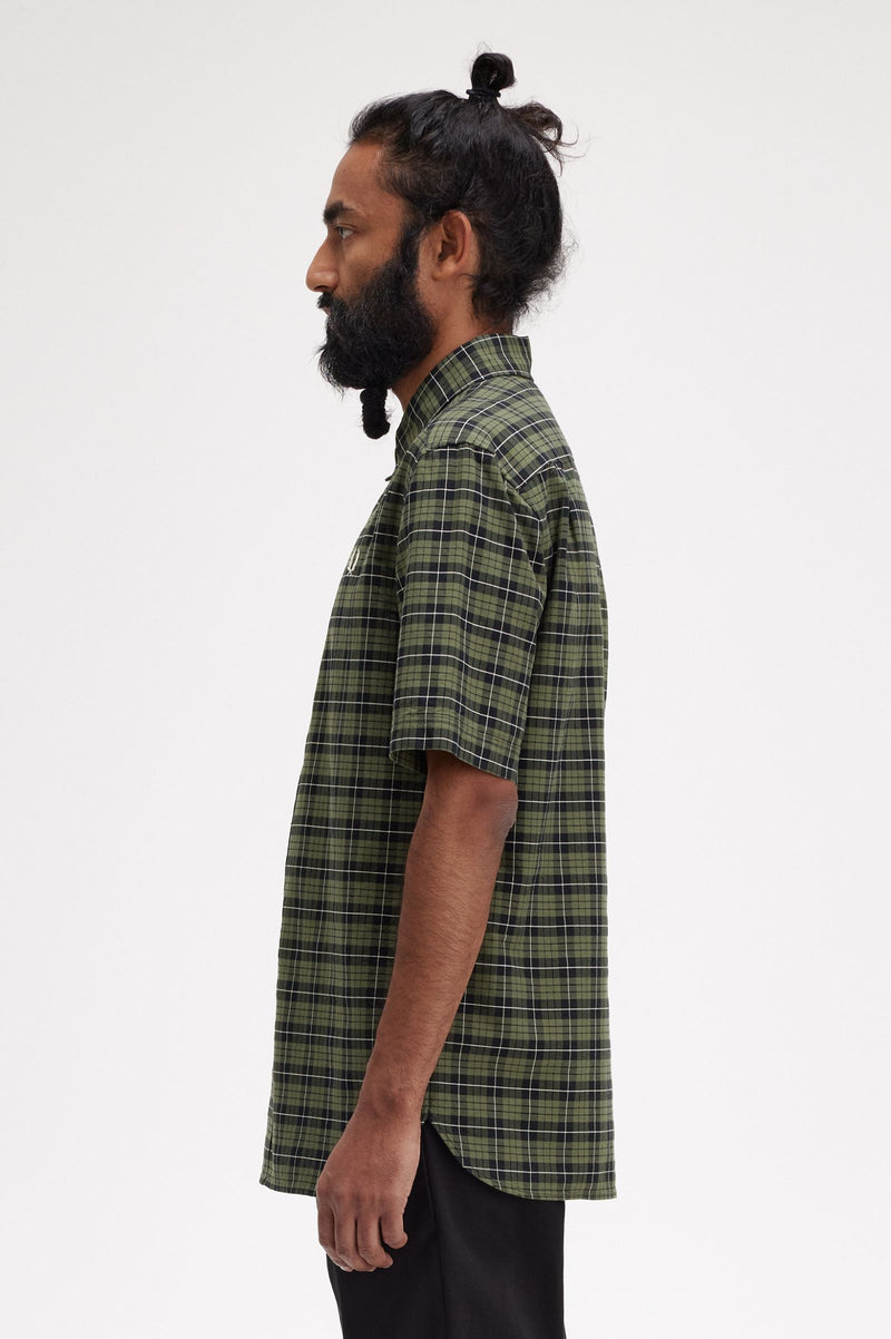 TARTAN OXFORD SHORT SLEEVE SHIRT