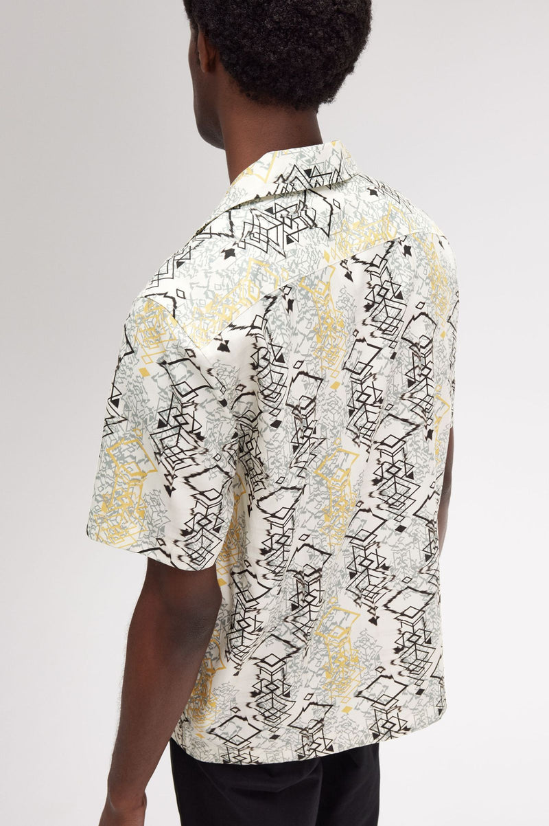 ABSTRACT PRINT REVERE SHIRT