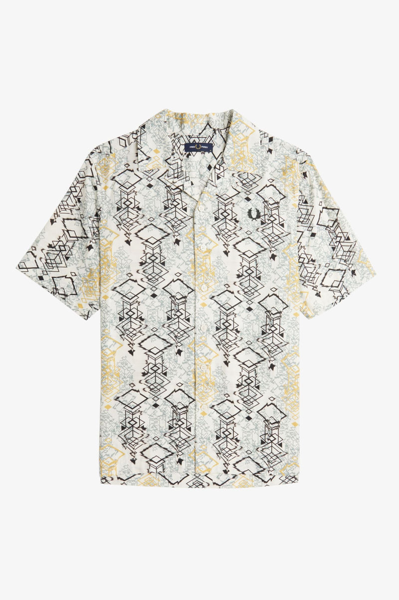 ABSTRACT PRINT REVERE SHIRT