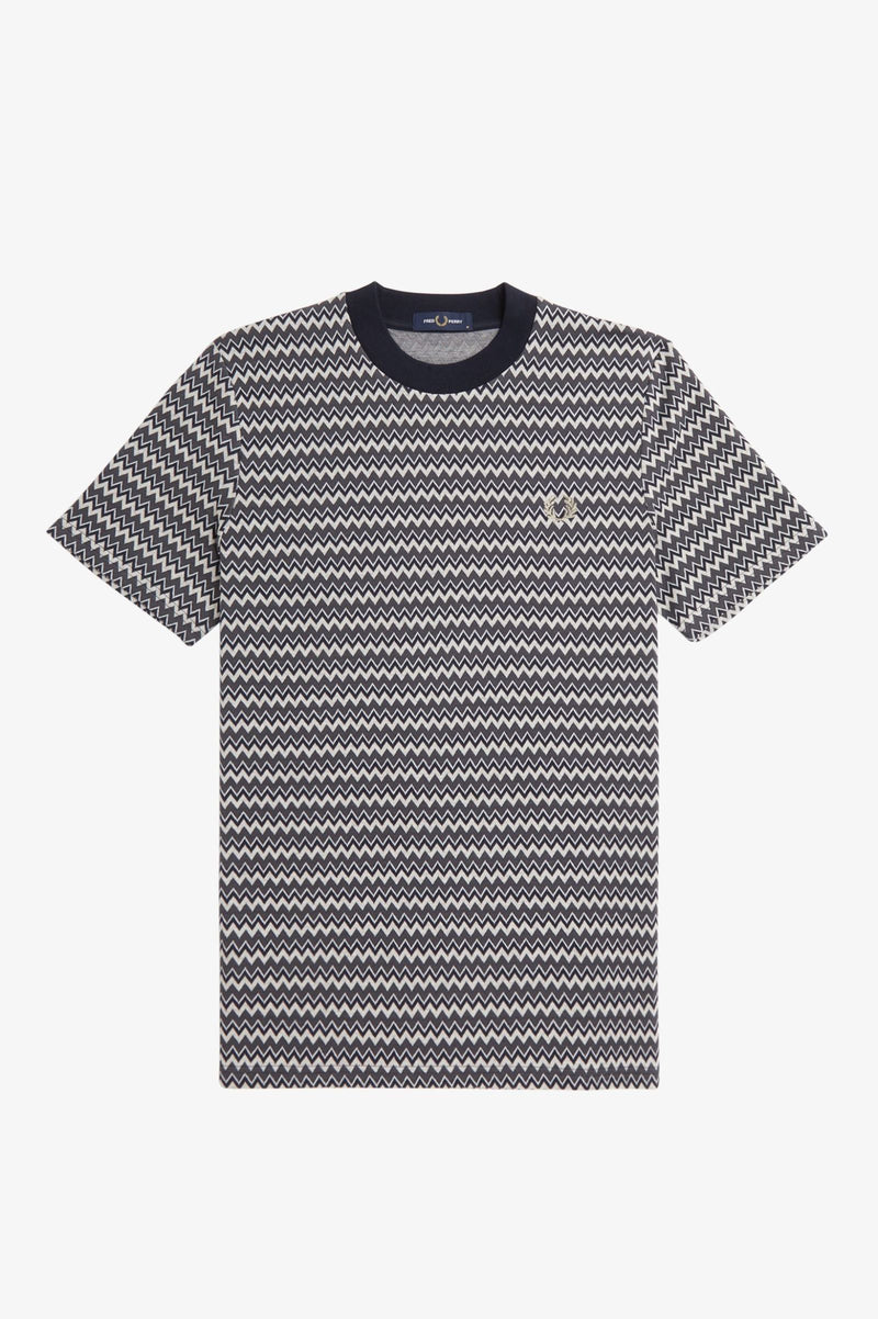 JACQUARD T-SHIRT