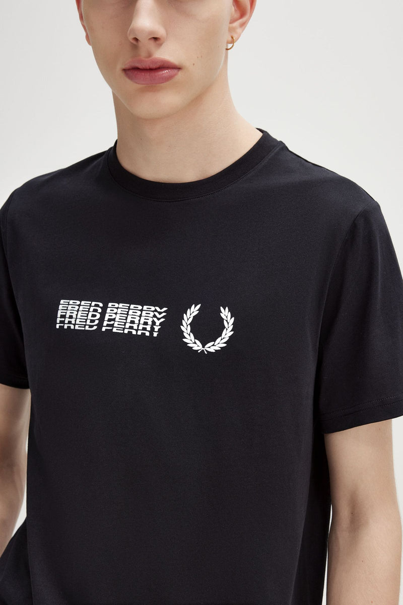 SPLIT GRAPHIC T-SHIRT