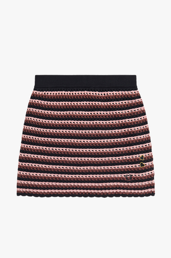 OPEN-KNIT SKIRT